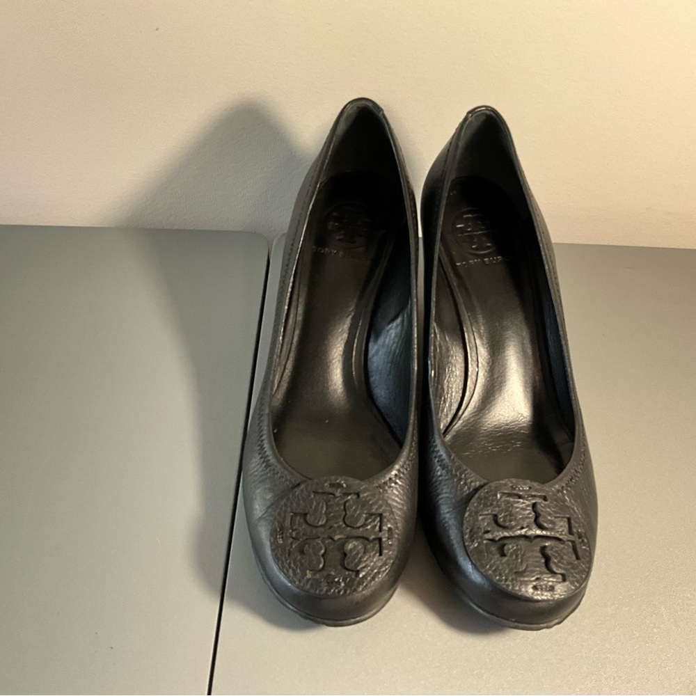 Tory Burch Black Heeled Shoes